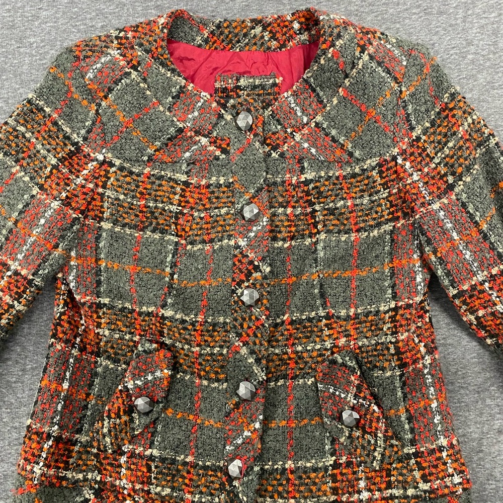 Peck & Peck Collection button jacket blazer size 10